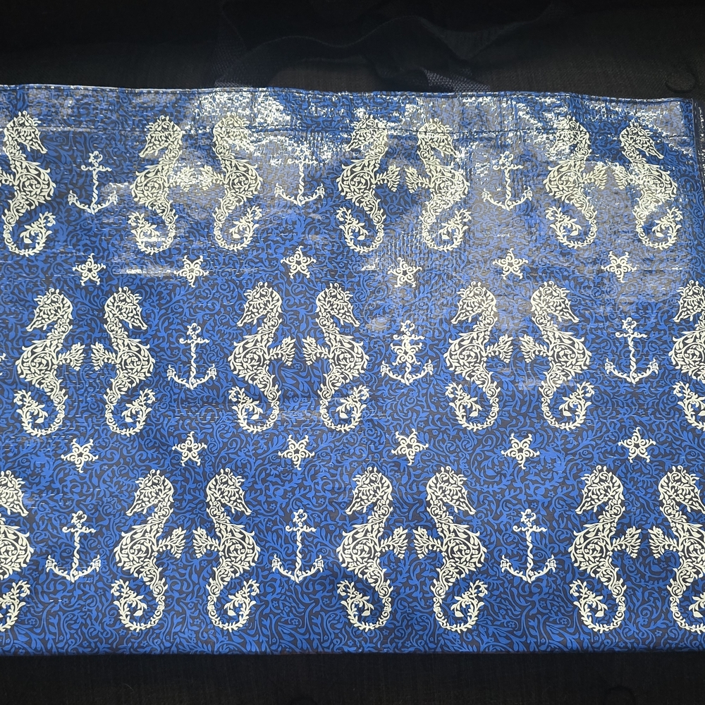 Vera Bradley Nautical Blue Tote with Octopus Design